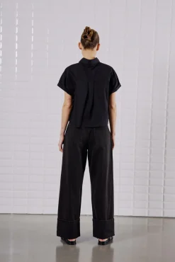 WBLSHAY SS CROOPPED SHIRT