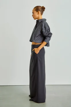 WBLSHORTY LS CROPPED SHIRT