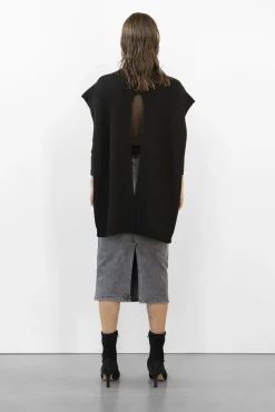 WBLSIMONA RIB PONCHO