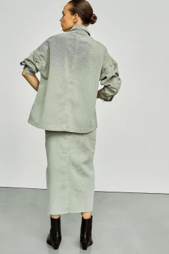 WBLSTEFFI DENIM SHIRT JACKET