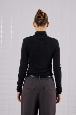 WBLTESSA LS WOOL TURTLENECK