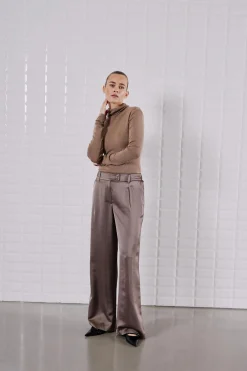 WBLTESSA LS WOOL TURTLENECK