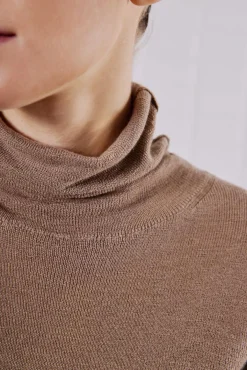WBLTESSA LS WOOL TURTLENECK