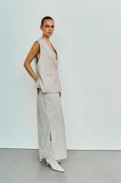 WBLVIOLET TAILORED MAXI SKIRT