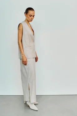 WBLVIOLET TAILORED WAISTCOAT