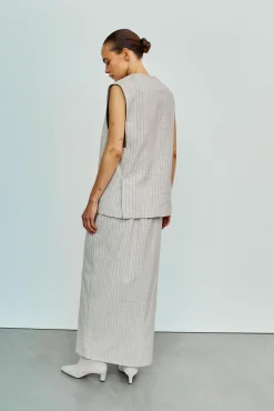 WBLVIOLET TAILORED WAISTCOAT