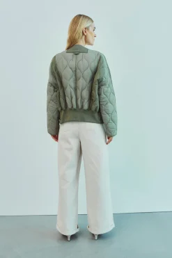 WBLZANDERS QUILTED BOMBER