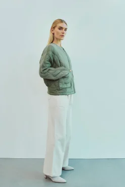 WBLZANDERS QUILTED BOMBER